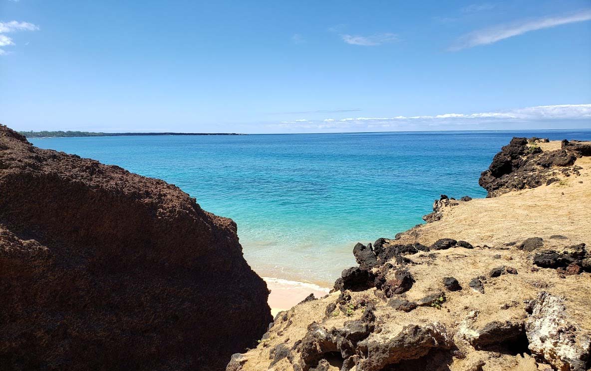 rocks, beach and ocean