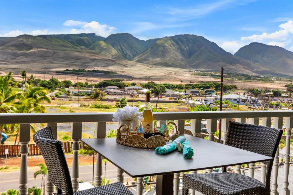 Lahaina Shores beachfront condo building on Front Street in Lahaina