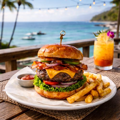 Fleetwood&rsquo;s on Front Street former rooftop restaurant and live music venue in Lahaina