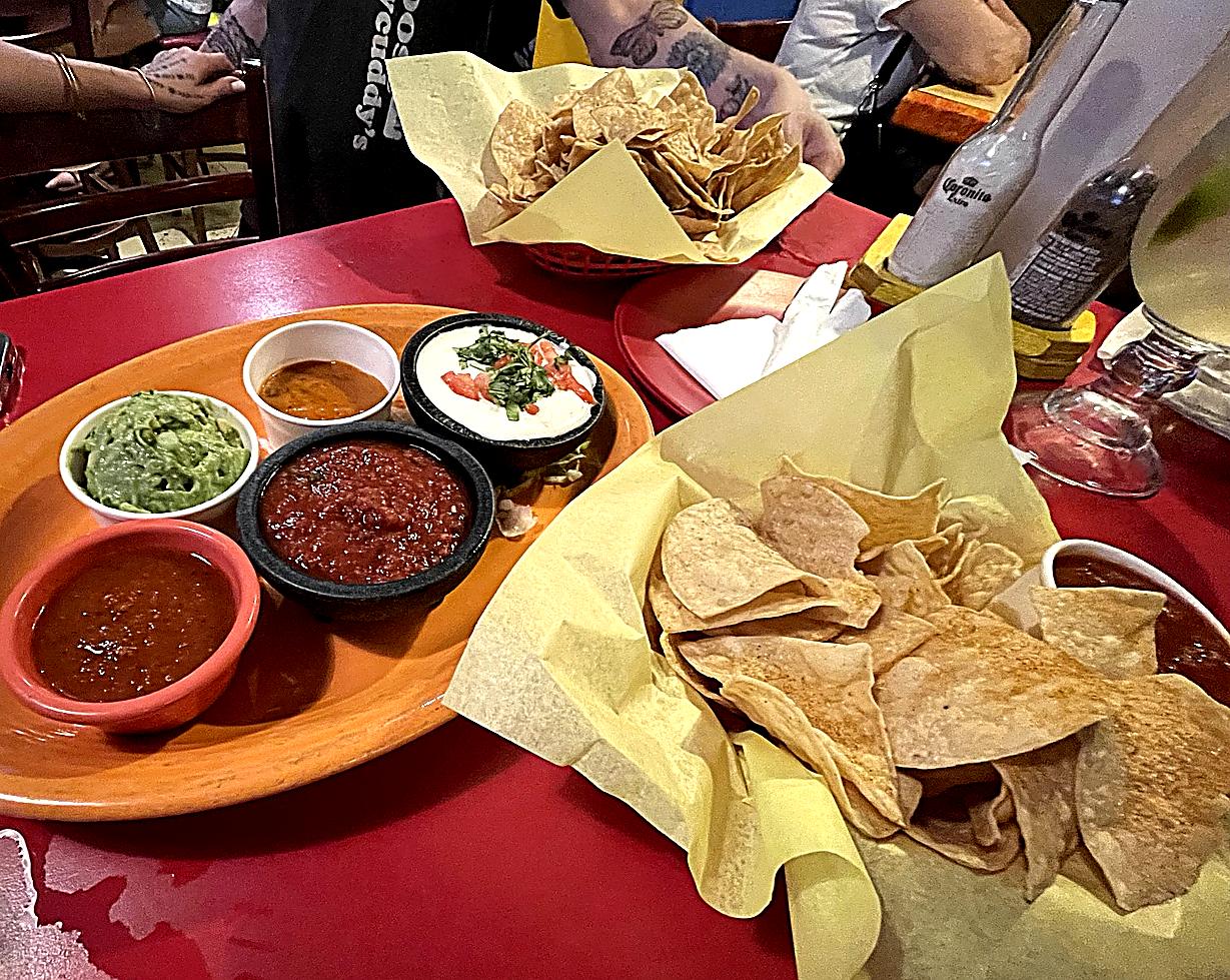 Chips and Salsa Served Up at Fred's Mexican in Kihei