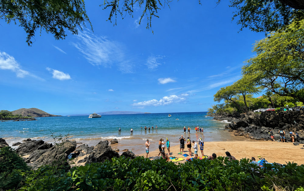 Snorkeling at Makena Landing is some of the best on the Island of Maui