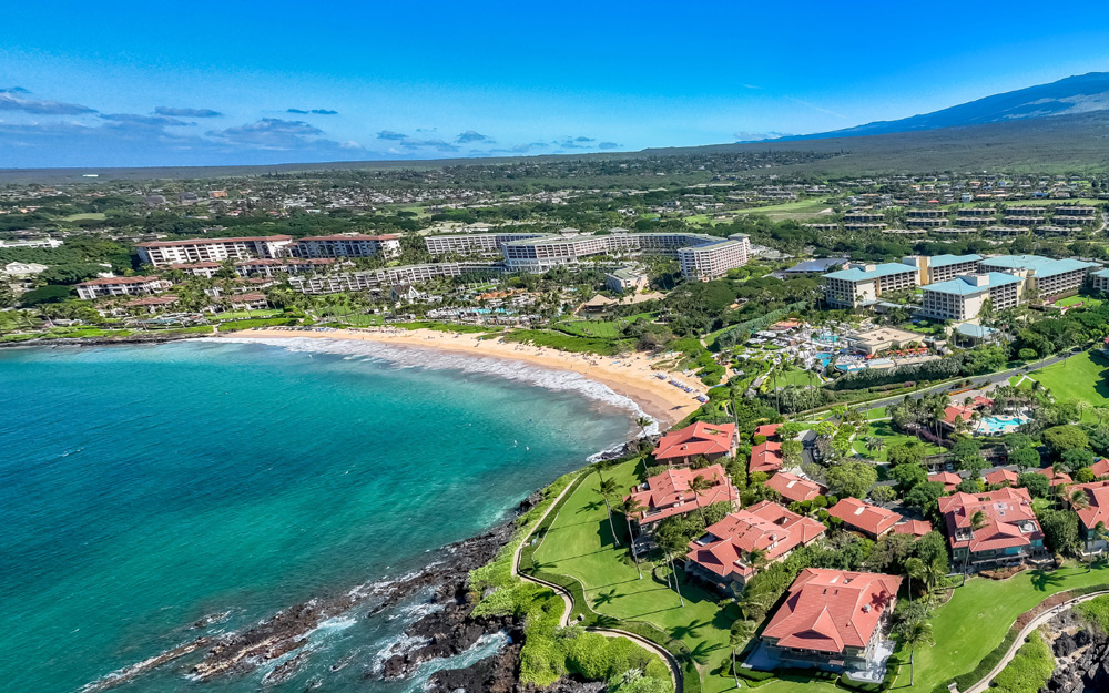 Pristine Wailea Beach in Maui Hawaii
